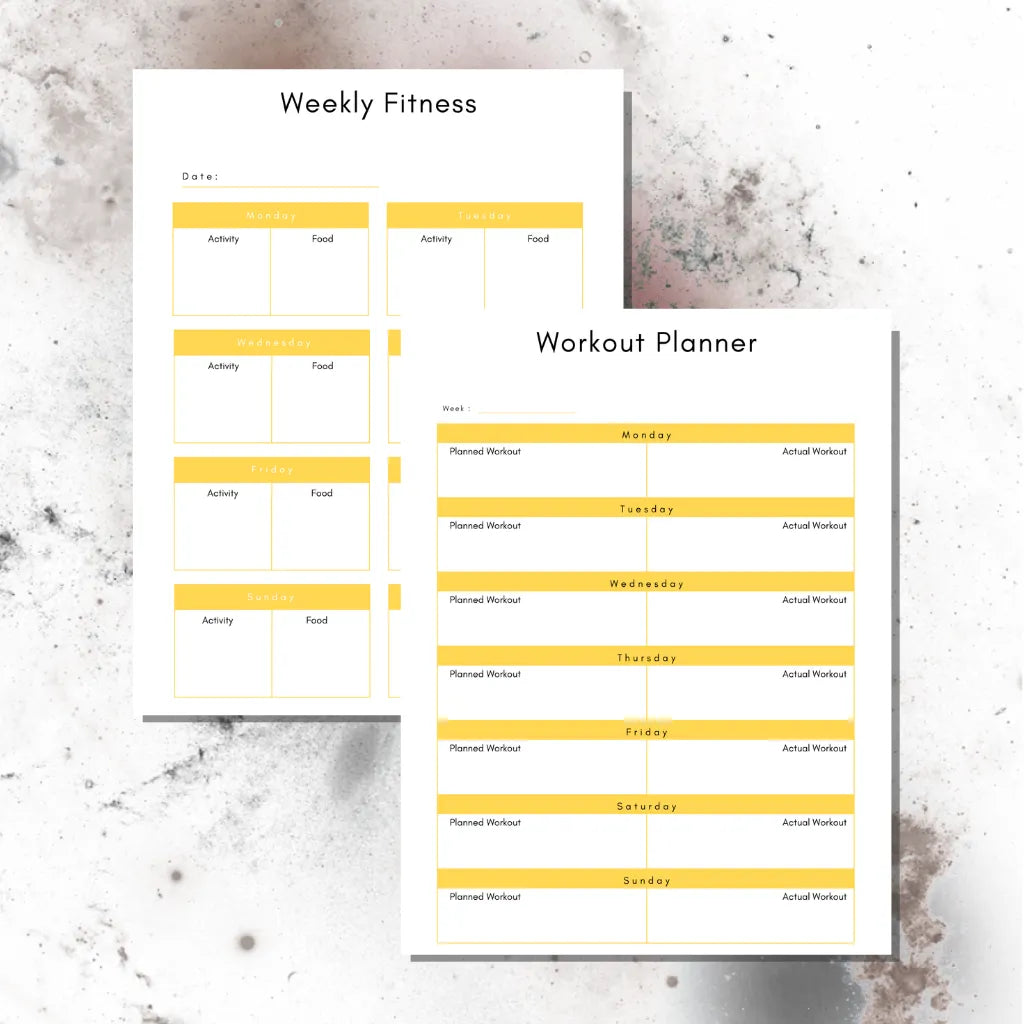 Digital Workout Planner