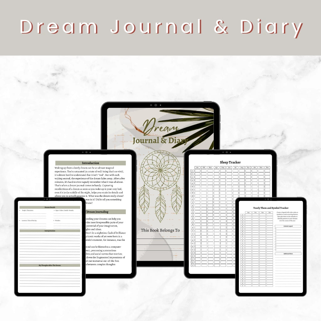 Dream Recording & Analysis Planner