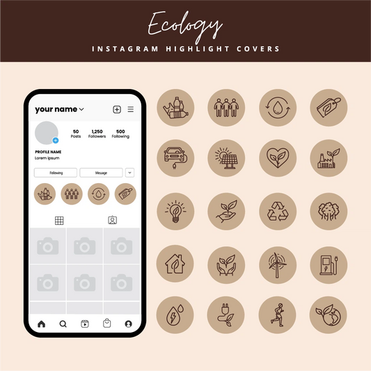 Ecology Instagram Highlight Covers