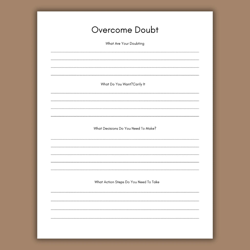 Emotional Healing Workbook Canva