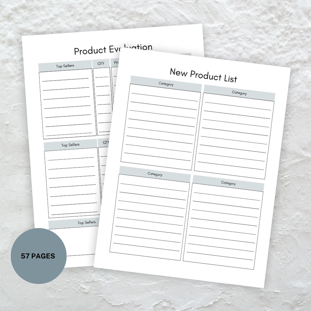 Entrepreneur Planner Canva Template

