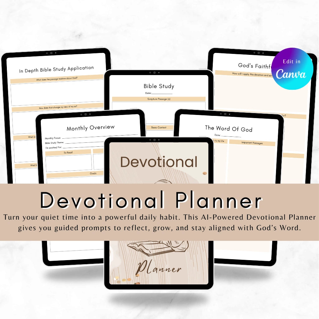 Faith Planner Printable