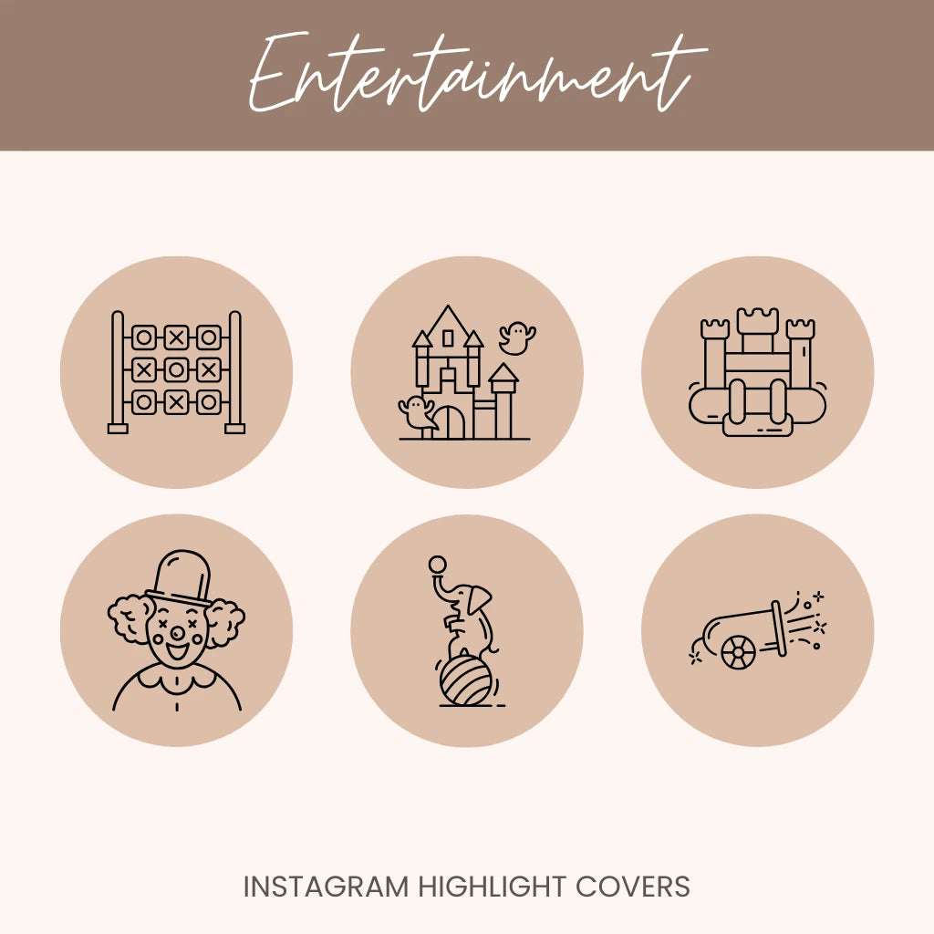 Festival & Party Instagram Highlight Covers