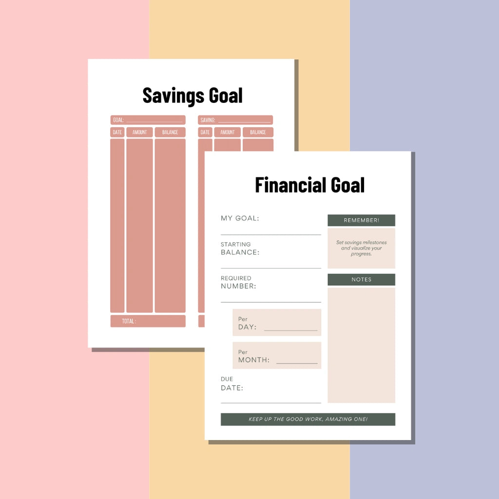 Financial & Savings Goal Tracker