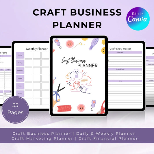 Handmade Business Planner

