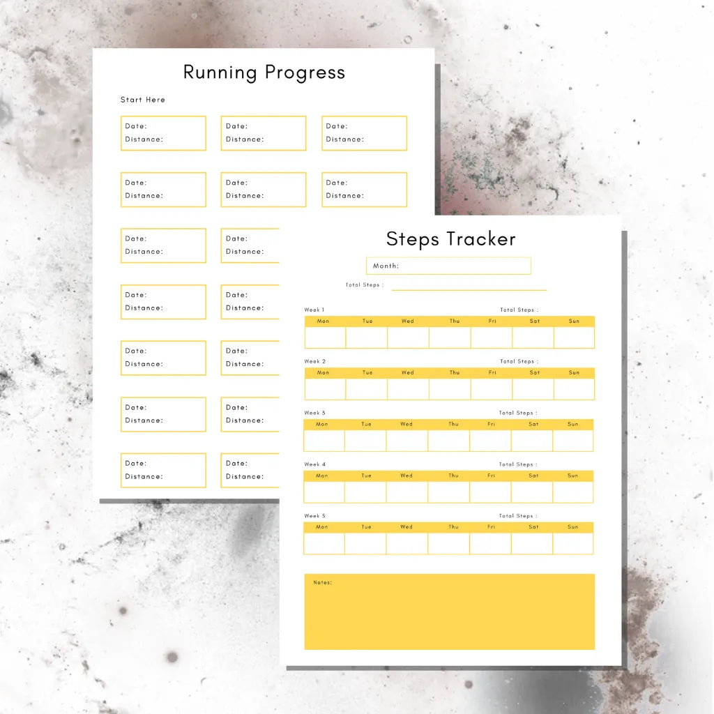 Health & Fitness Journal Canva