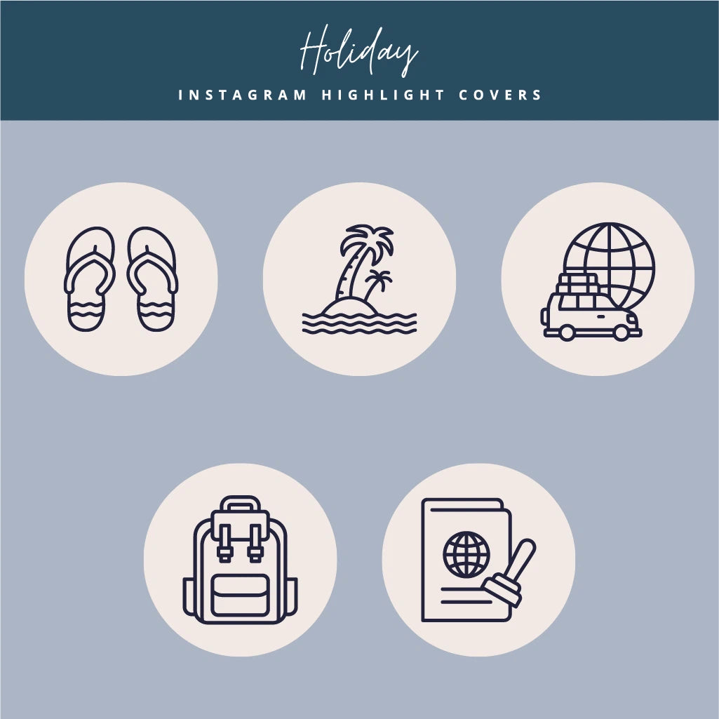 Holiday & Travel Instagram Story Covers