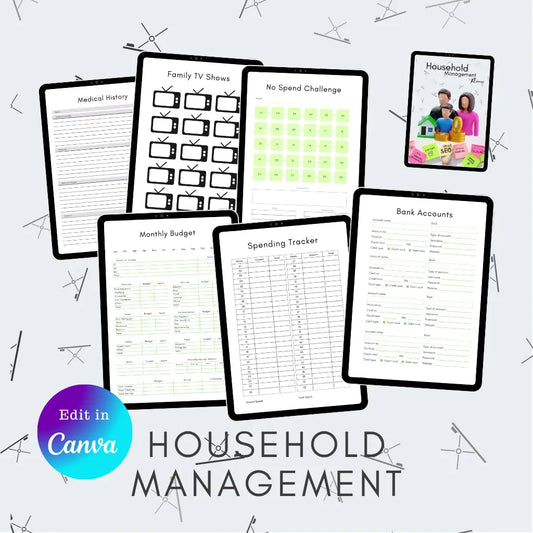 Home Finance & Renovation Tracker Template