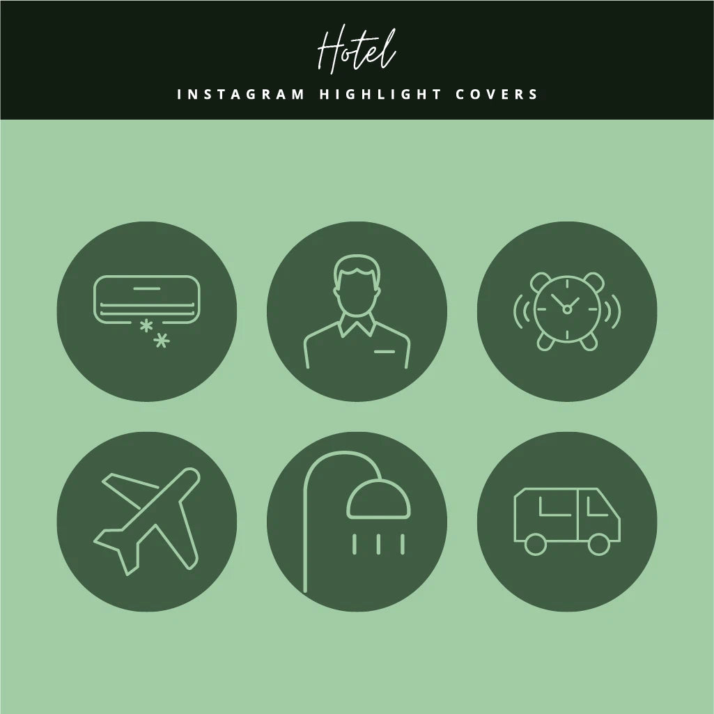 Hotel & Hospitality Instagram Highlight Covers