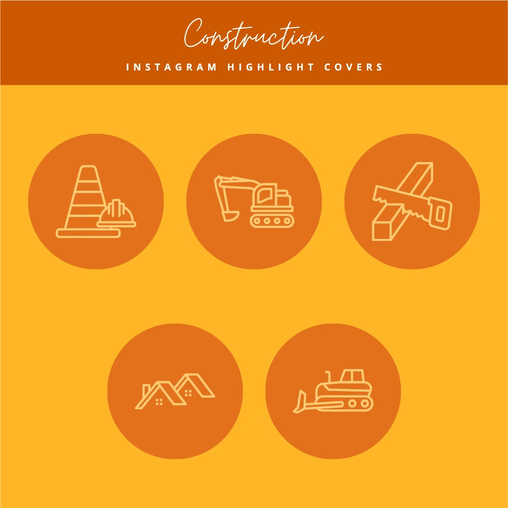 Instagram Branding Kit for Construction & Engineering