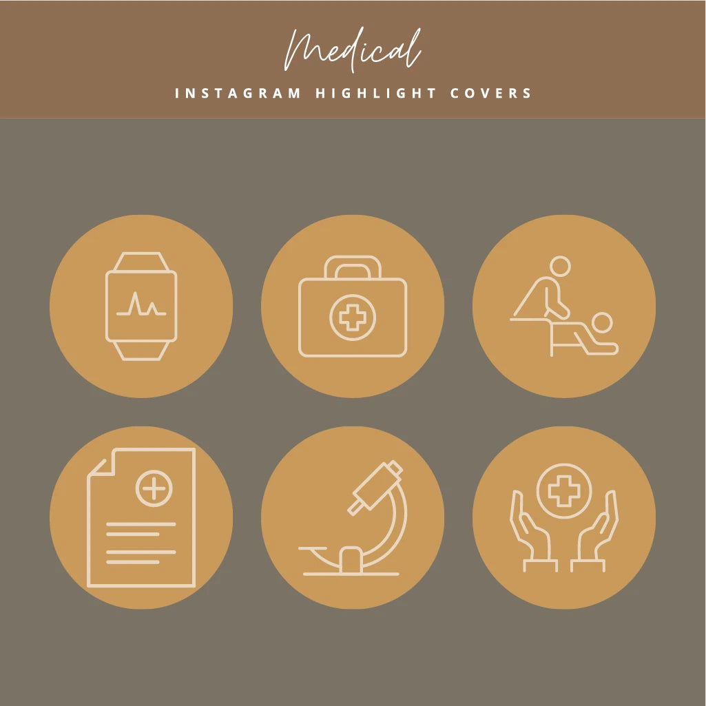 Instagram Highlight Covers for Medical Practices