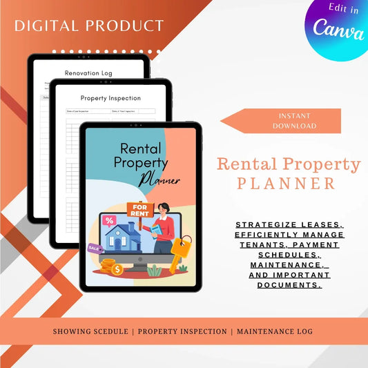 Landlord Planner Canva Template