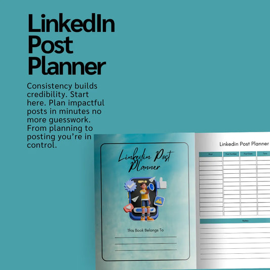 LinkedIn Content Planner Canva Template