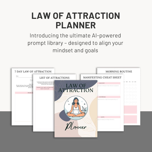 Manifestation Journal Canva Template
