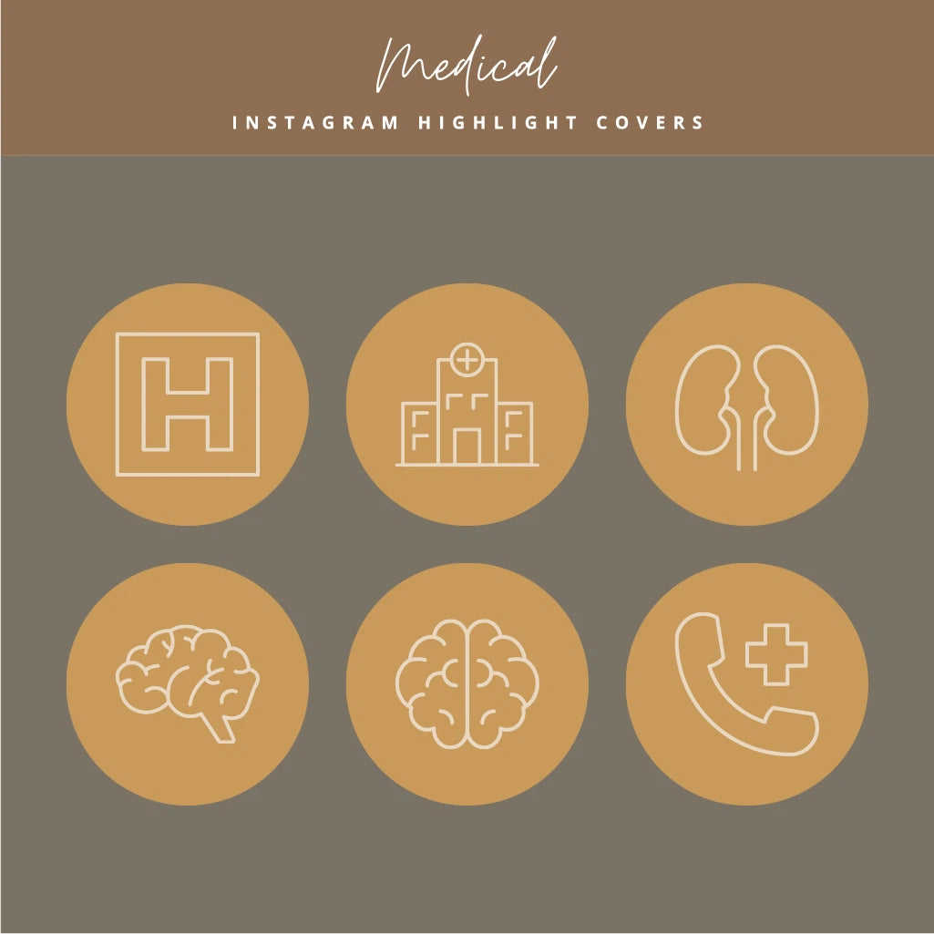 Medical Service Story Highlights for Instagram