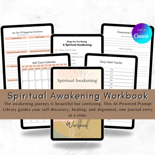 Mindfulness Tracker & Self Care Planner