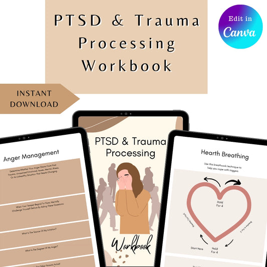 PTSD & Anxiety Processing Planner
