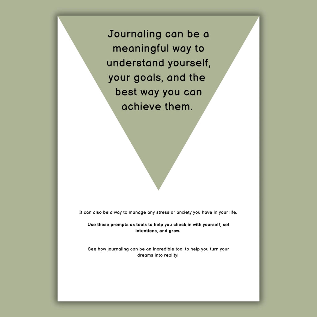 Personal Growth & Self-Reflection Journal Canva