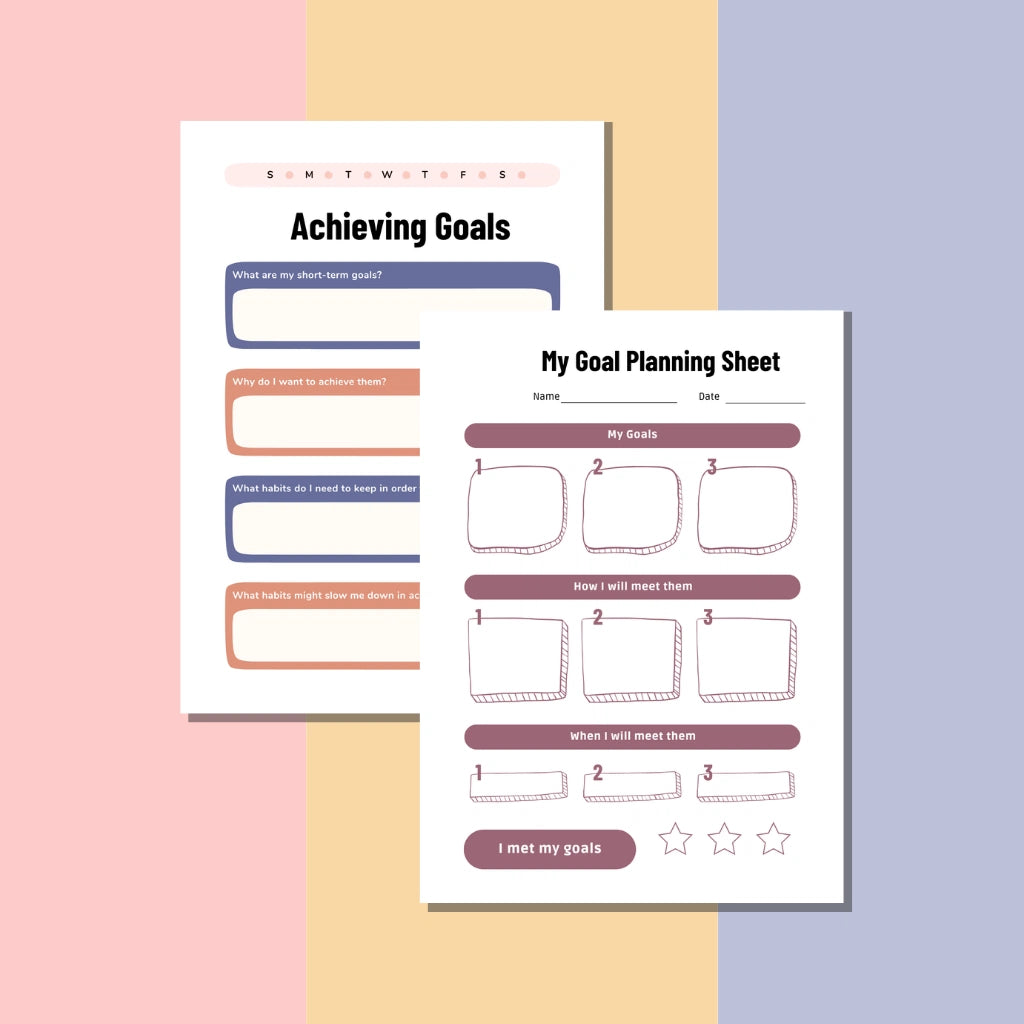 Printable Goal Setting Journal