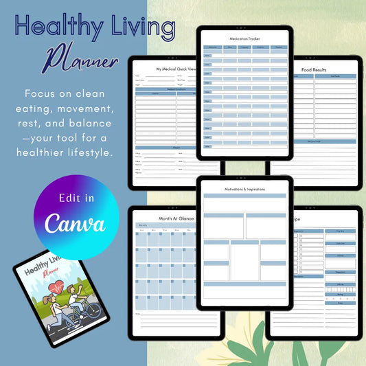 Printable Healthy Living Journal