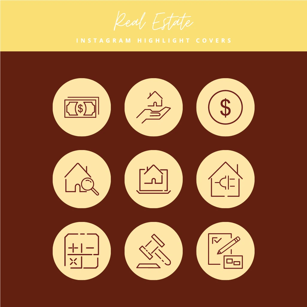 Property Broker Instagram Highlight Story Covers