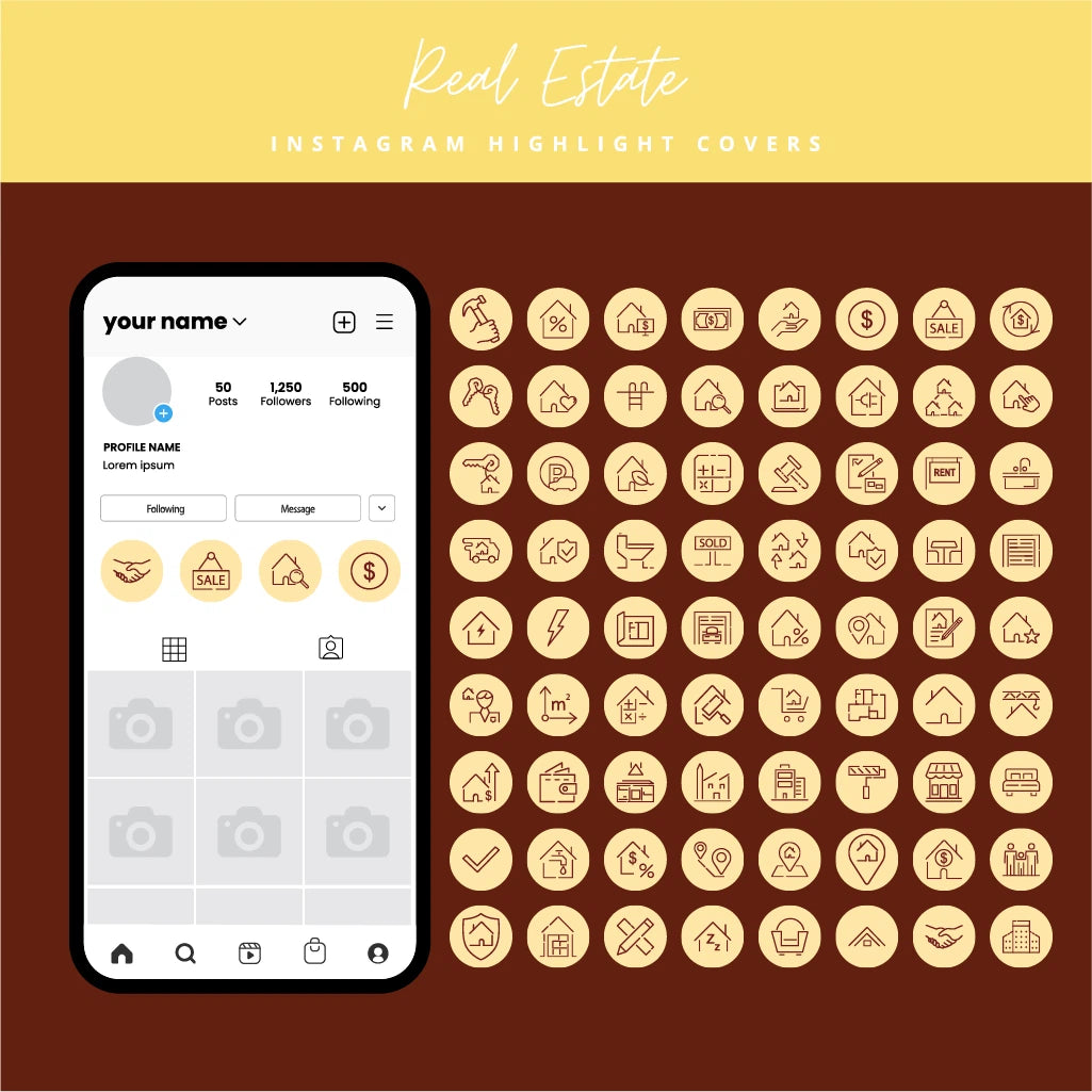 Real Estate Instagram Covers