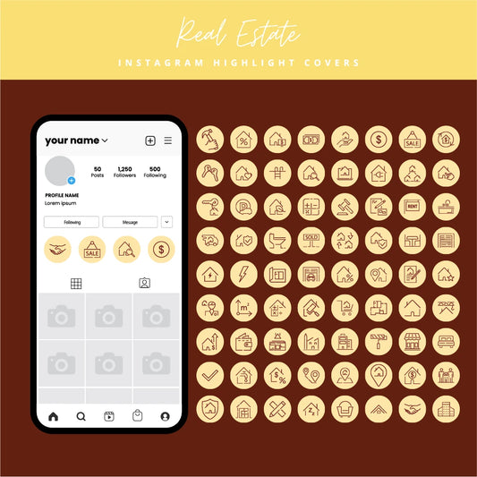 Real Estate Instagram Covers