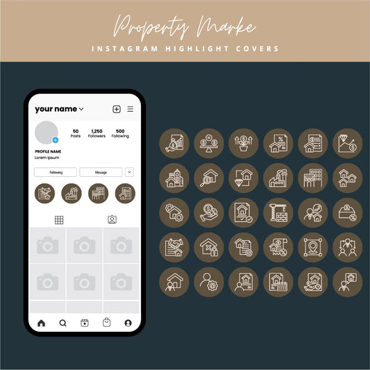 Realtor Instagram Highlight Covers

