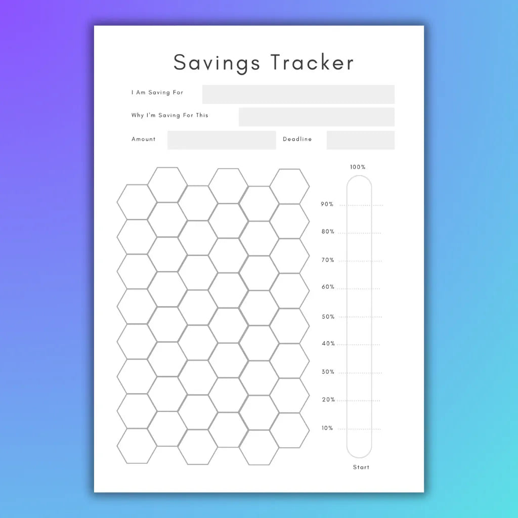 Savings Challenge Template