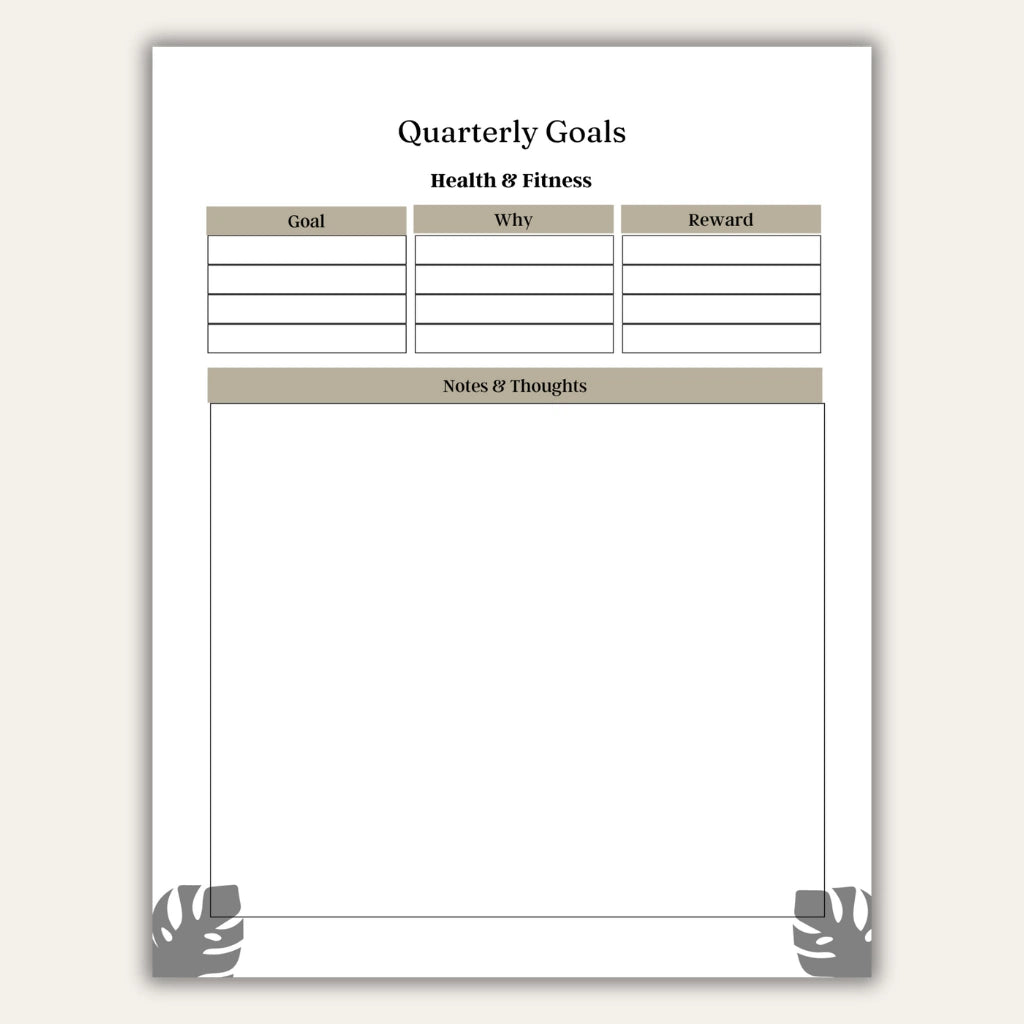 Self Development & Vision Planner