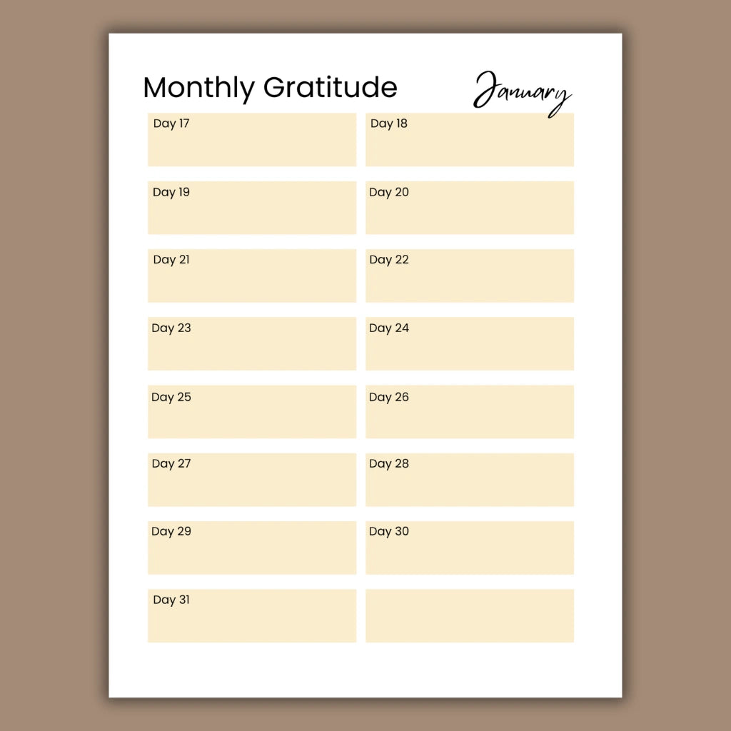 Spiritual Growth Planner Canva Template