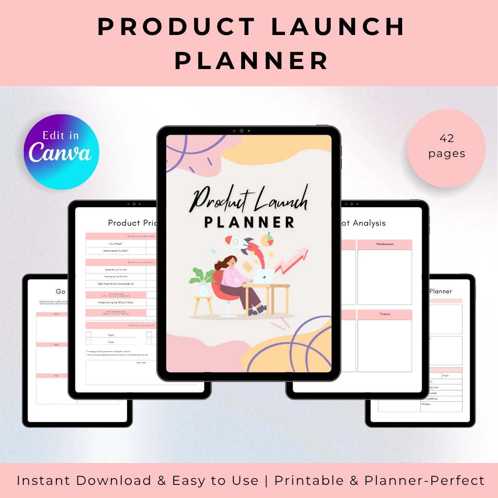 Strategic Product Launch Workbook

