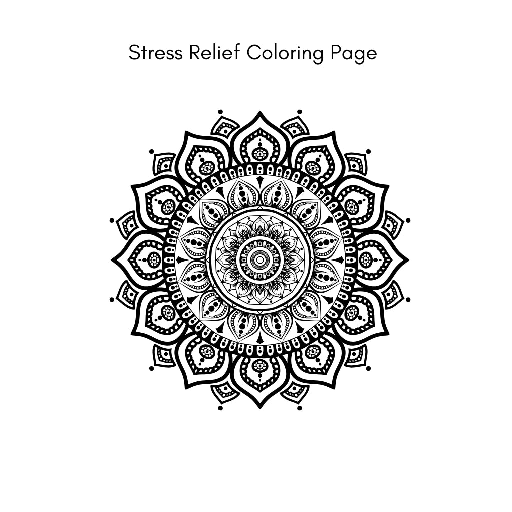 Stress Relief Journal Canva Template