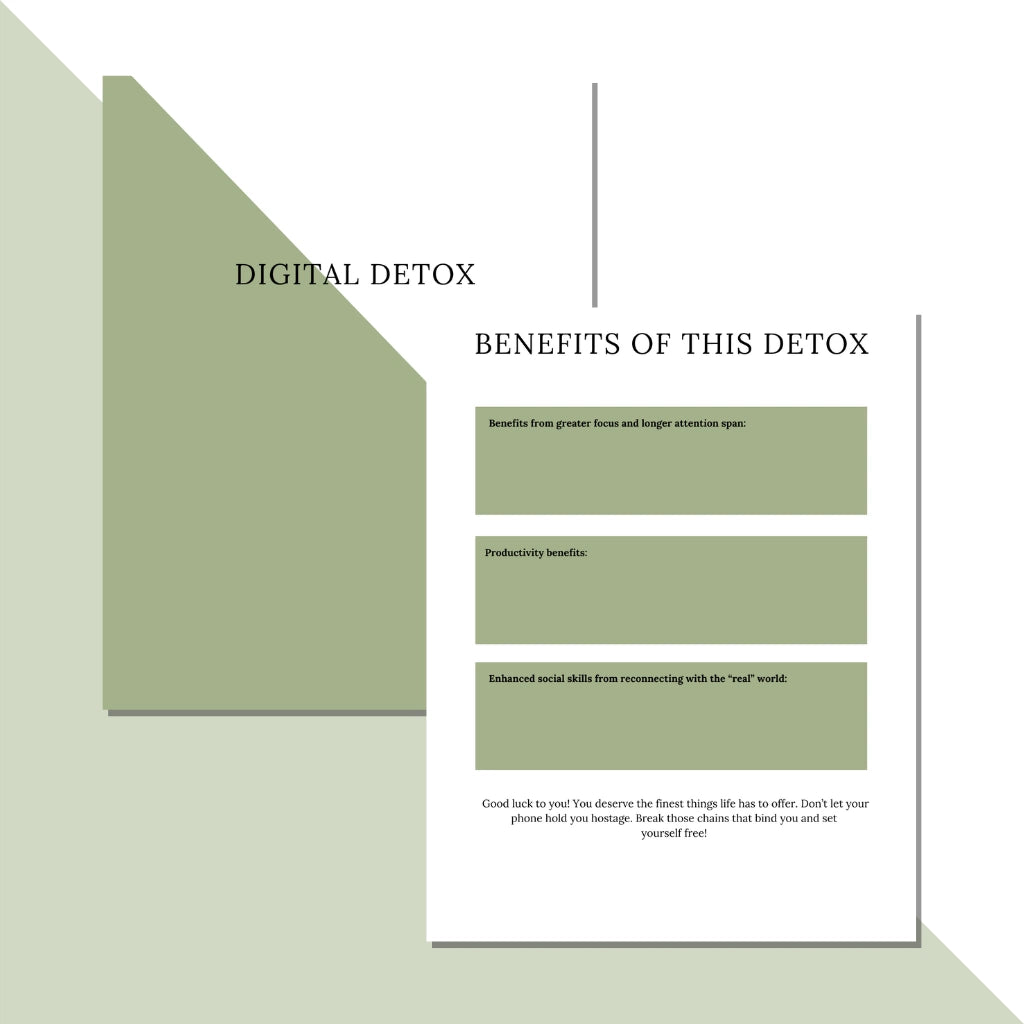 Switch Off Digital Detox Workbook