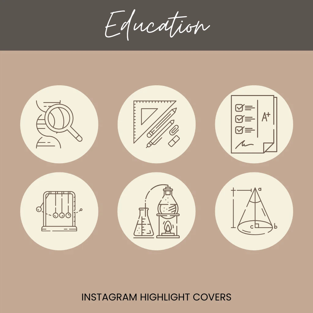 Teacher & Classroom Instagram Highlight Covers

