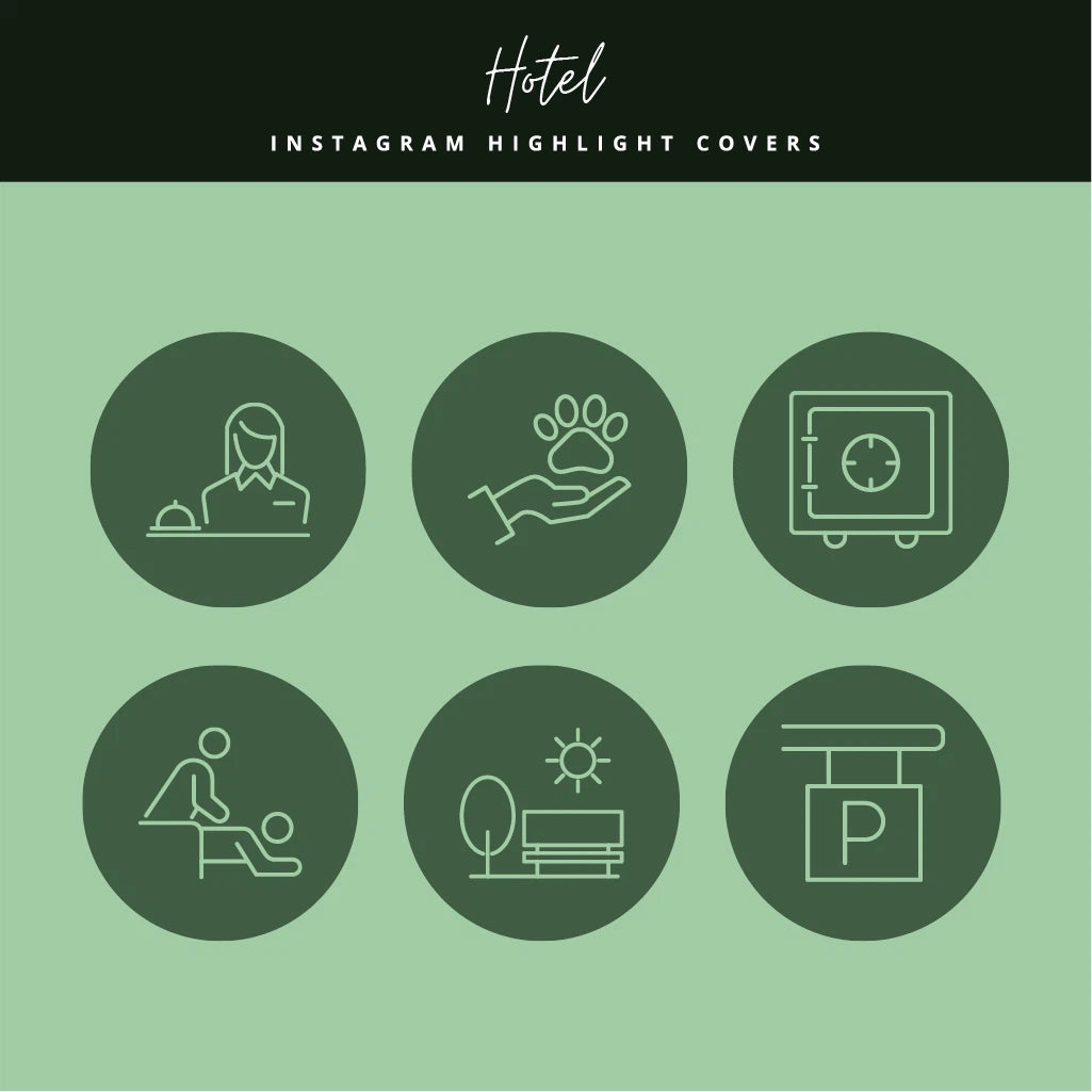 Travel & Accommodation Instagram Story Highlights