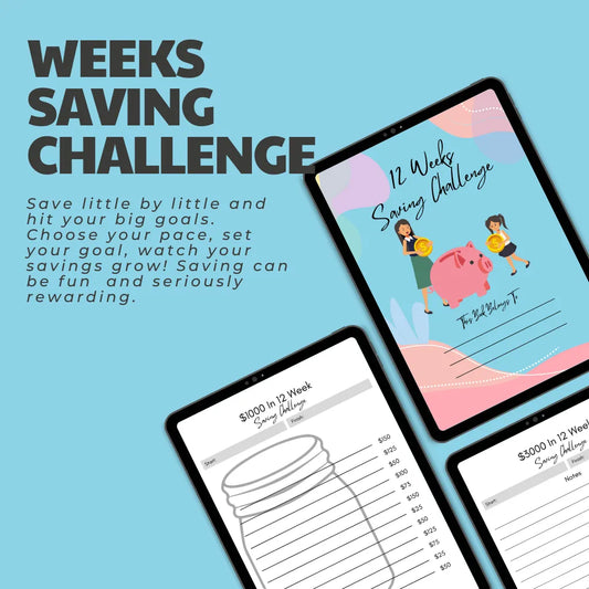 Weekly Money Saving Planner Canva