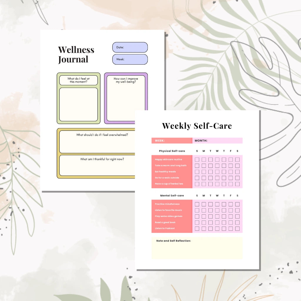 Wellness Planner Template