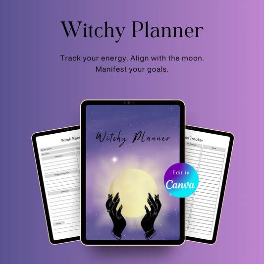 Witchy Planner Template