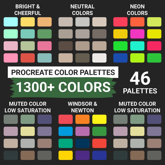 procreate-color-palettes-1300-colors-46-swatches