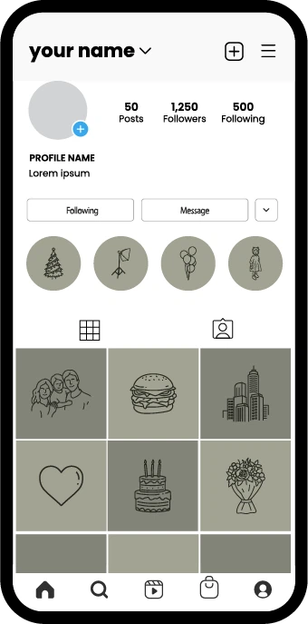 Elegant Photography Instagram Highlight Covers with Editable Canva Icons